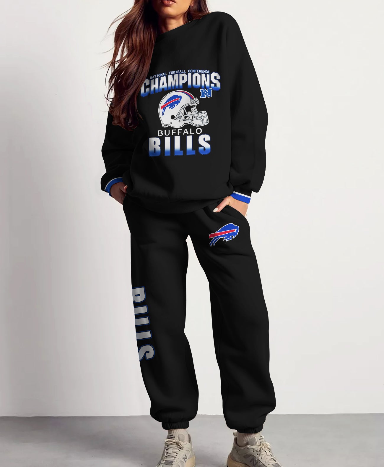 Buffalo Bills Combo 3D Sweatsuit and Sweatpants Unisex CBSP241