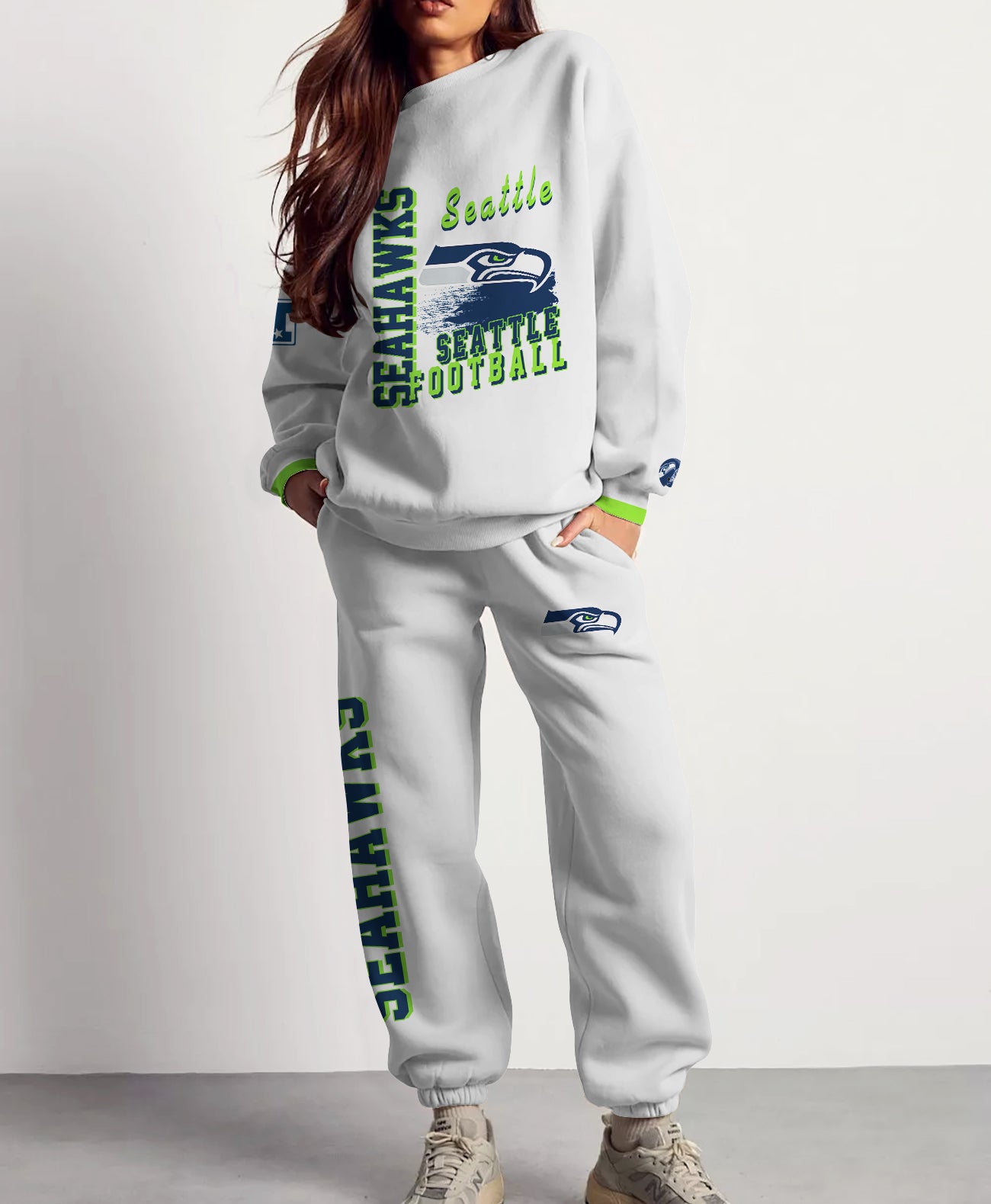 Seattle Seahawks Combo 3D Sweatsuit and Sweatpants Unisex CBSP207