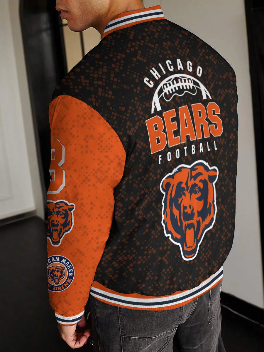 Chicago Bears National Football League Varsity Jacket AZBTVJK000418