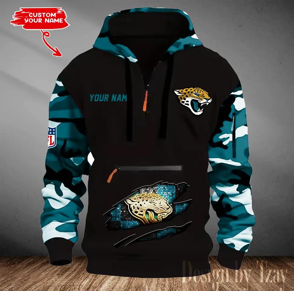 Jacksonville Jaguars Camouflage Hooded Sweatshirt HA77