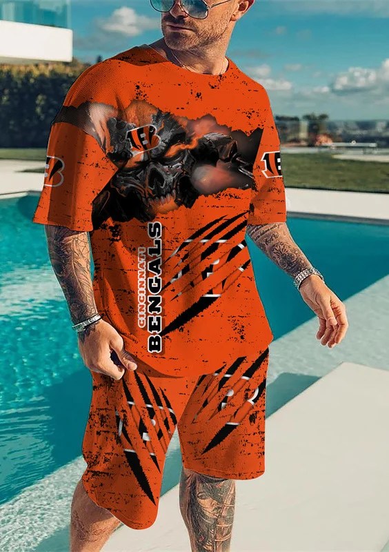 Cincinnati Bengals T-shirt and Shorts AZTS260