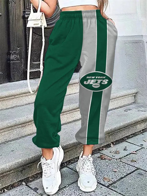 New York Jets 3D Printed Pocket Sweatpants AZBTBSP000023