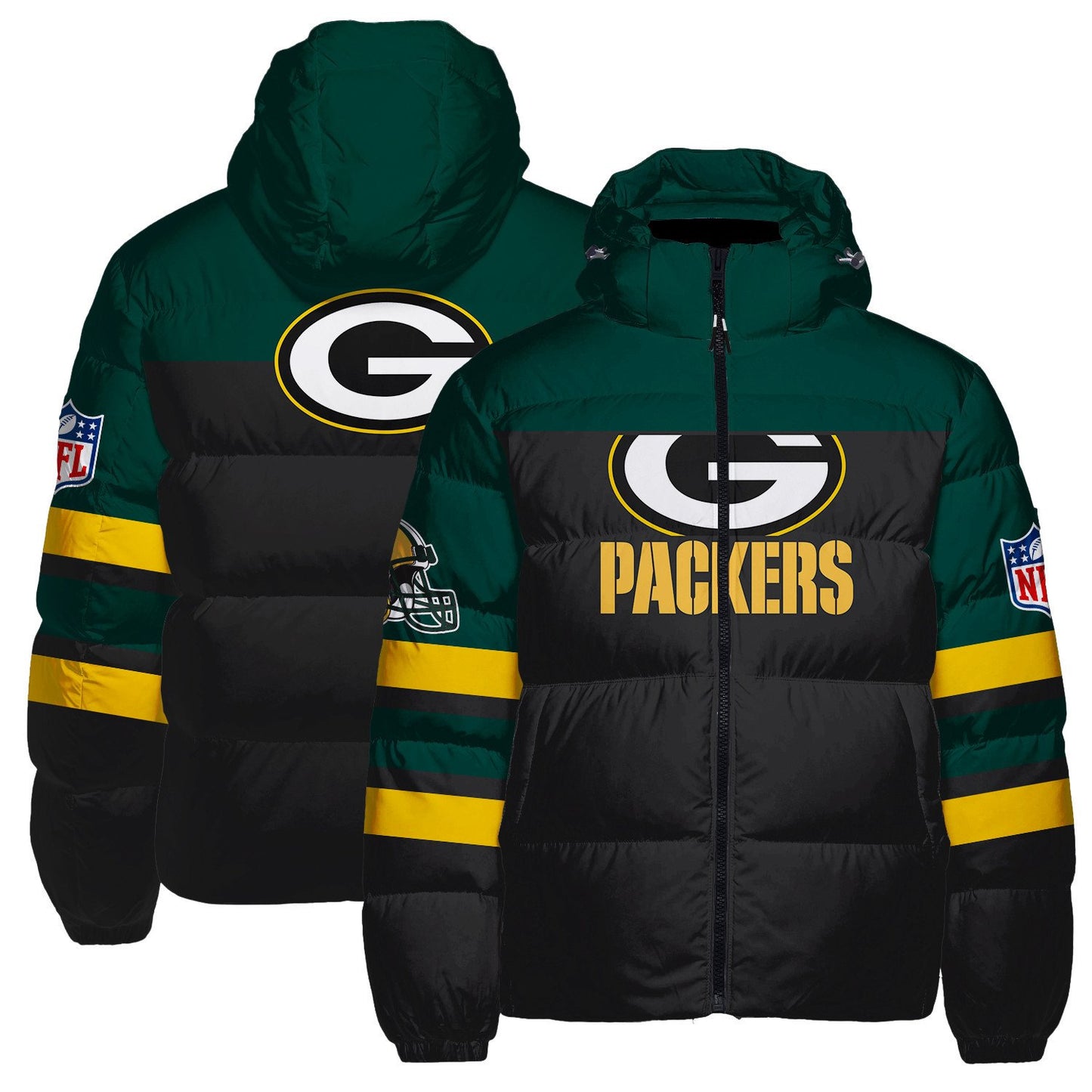 Green Bay Packers CozyCloud Down Jacket AZBTDWJ000030