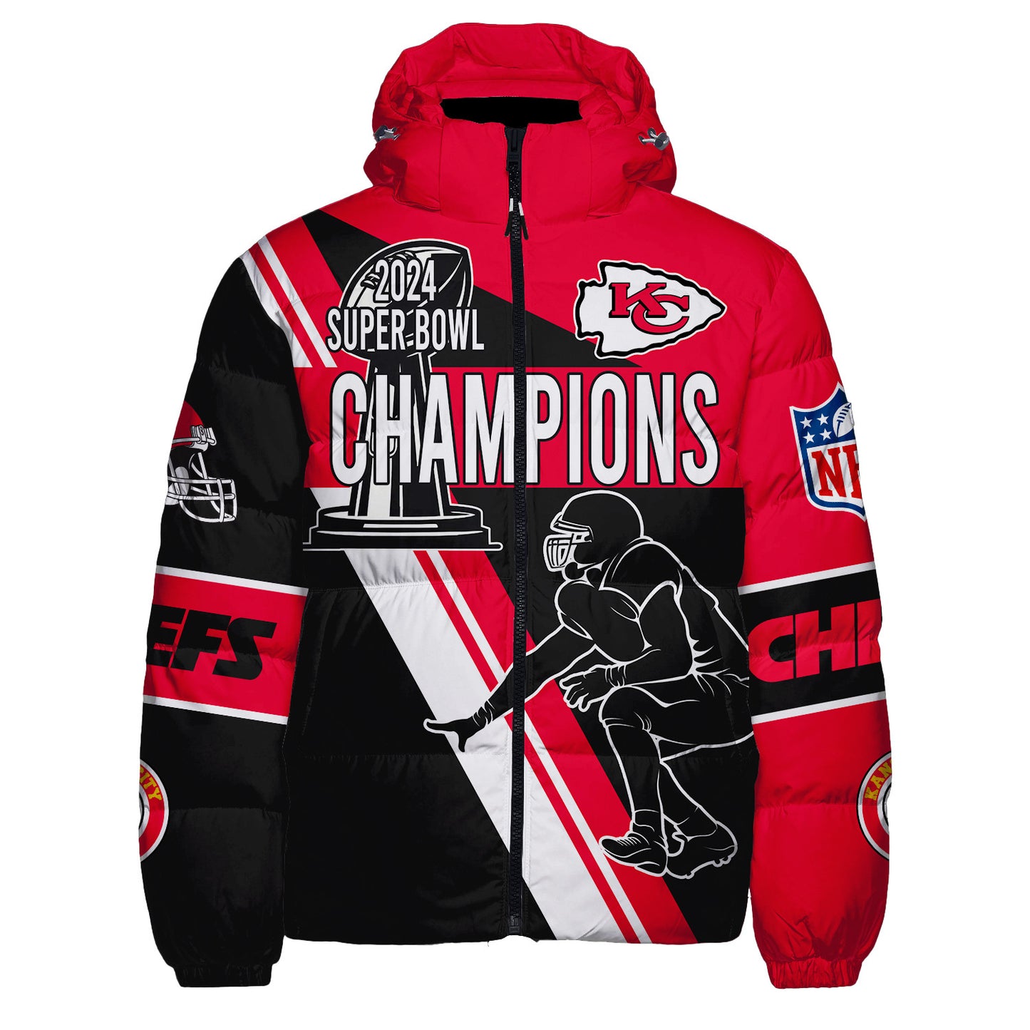 Kansas City Chiefs CozyCloud Down Jacket AZBTDWJ000148