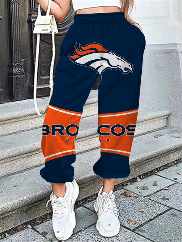 Denver Broncos 3D Printed Pocket Sweatpants AZBTBSP000100