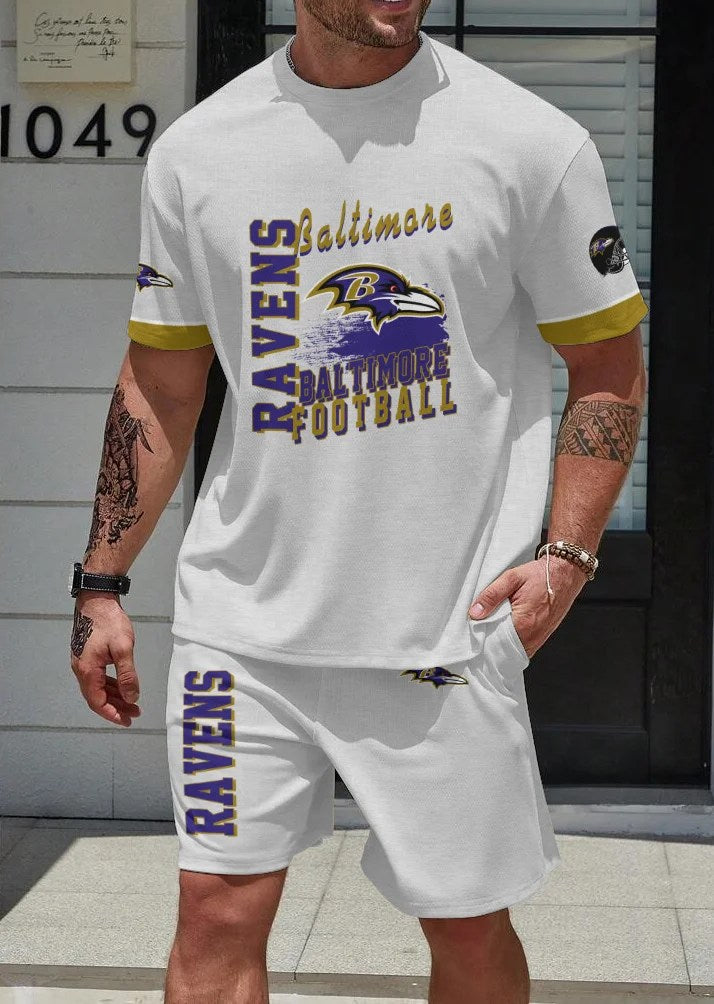 Baltimore Ravens T-shirt and Shorts AZBTTSAS000037