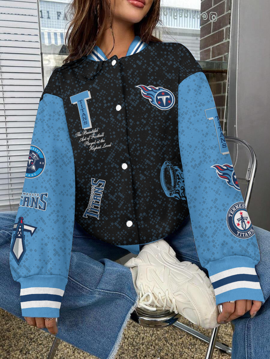 Tennessee Titans National Football League Varsity Jacket AZBTVJK000574