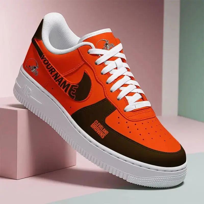 Cleveland Browns New Personalized AF1-1 Sneakers 2025 AZBTAF1N000008