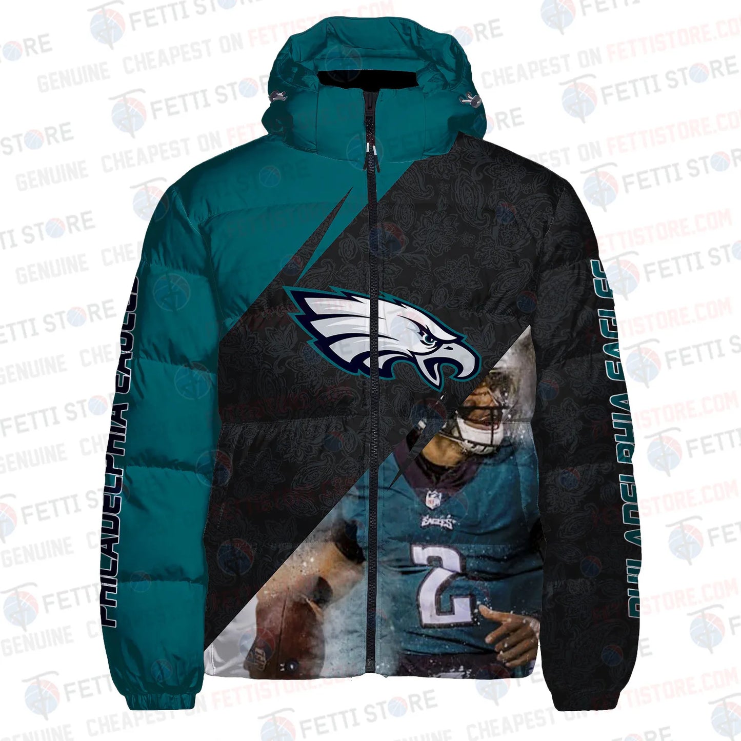 Philadelphia Eagles CozyCloud Down Jacket AZBTDWJ000009