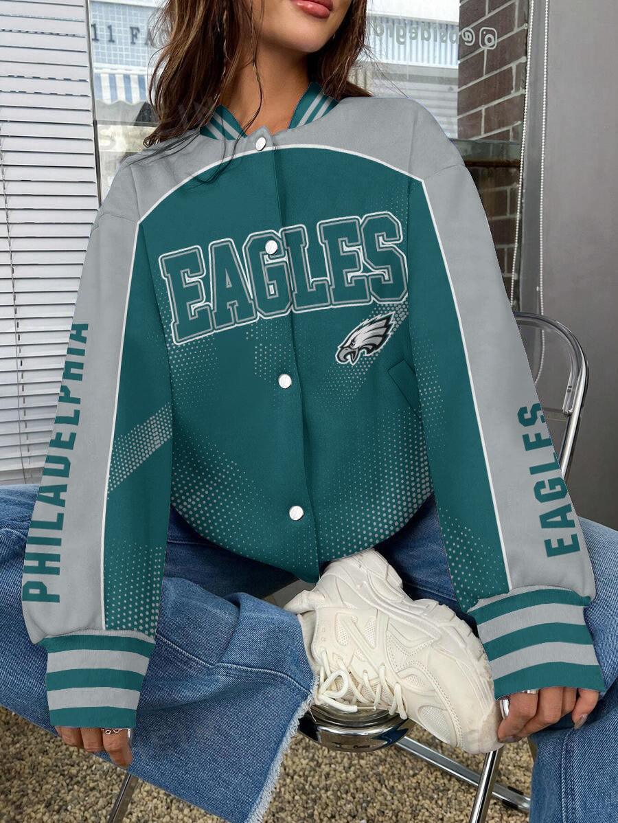 Philadelphia Eagles National Football League Varsity Jacket AZBTVJK000607