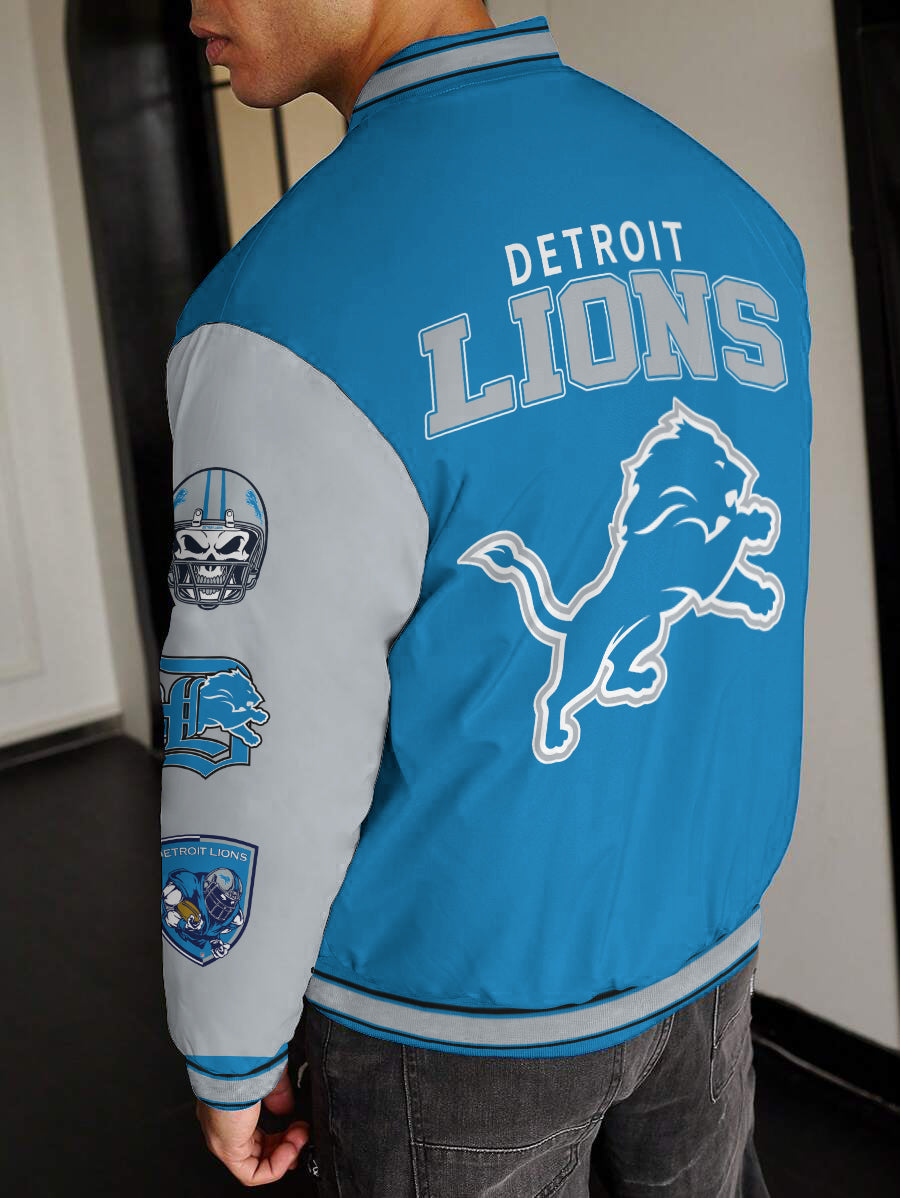 Detroit Lions National Football League Varsity Jacket AZBTVJK000409