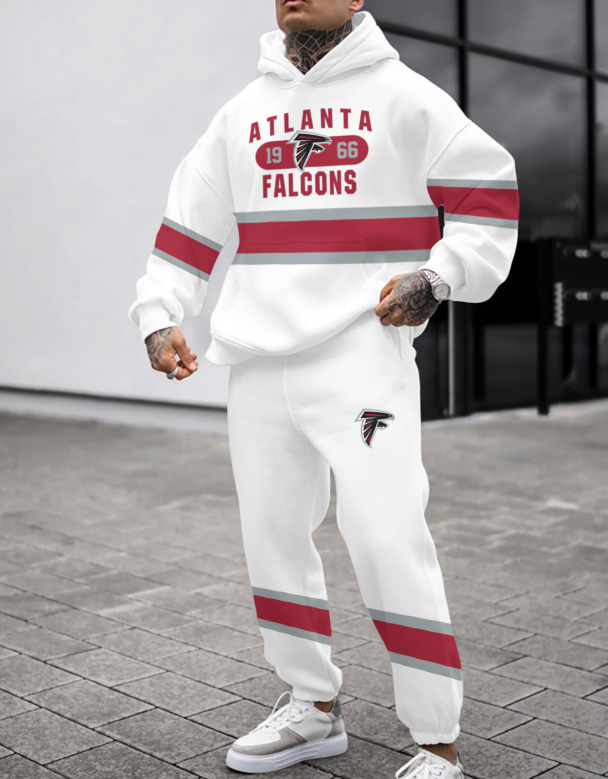 Atlanta Falcons Combo Pullover Hoodie And Sweatpants AZBTPHSP000388