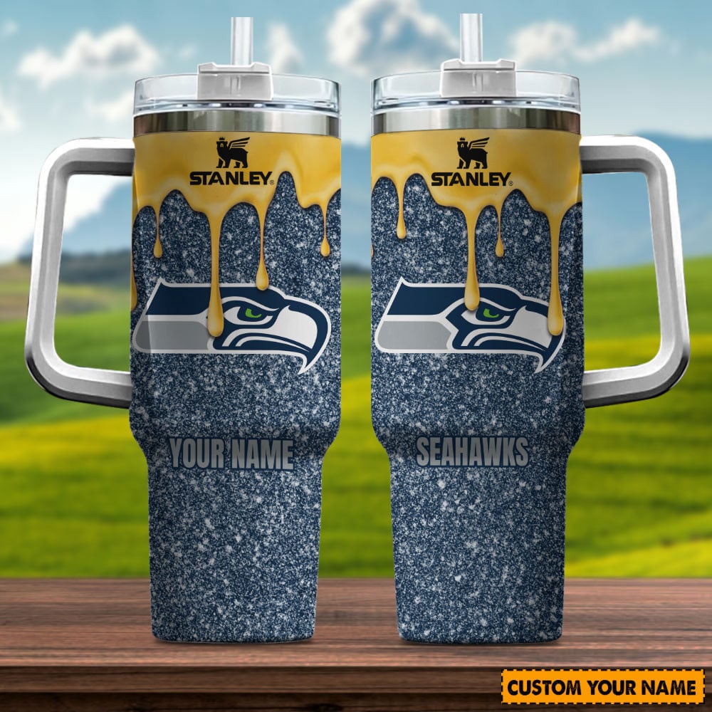 Seattle Seahawks New Personalized 40oz Tumbler Limited Edition AZBT40OZ000053