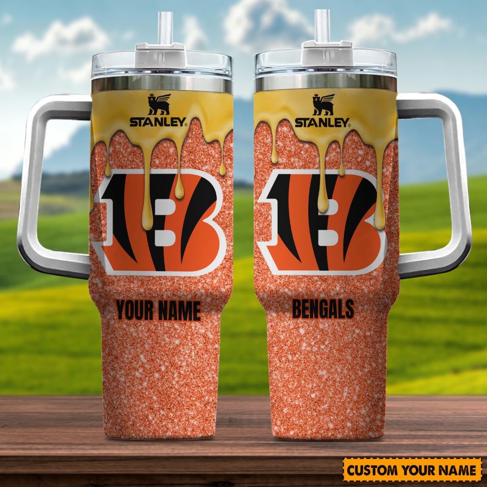 Cincinnati Bengals New Personalized 40oz Tumbler Limited Edition AZBT40OZ000061