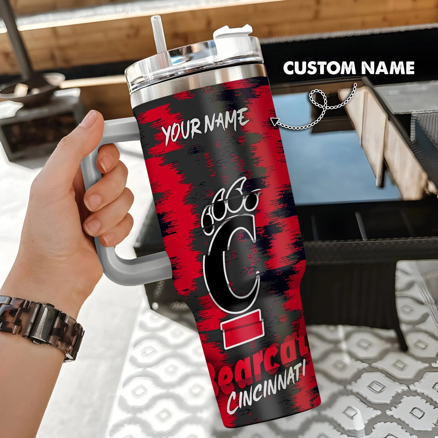Cincinnati Bearcats New Personalized 40oz Tumbler Limited Edition AZBT40OZ000141