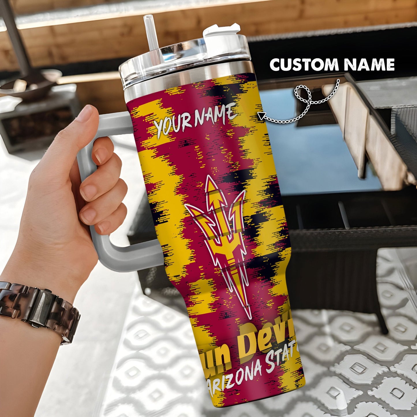 Arizona State Sun Devils New Personalized 40oz Tumbler Limited Edition AZBT40OZ000162