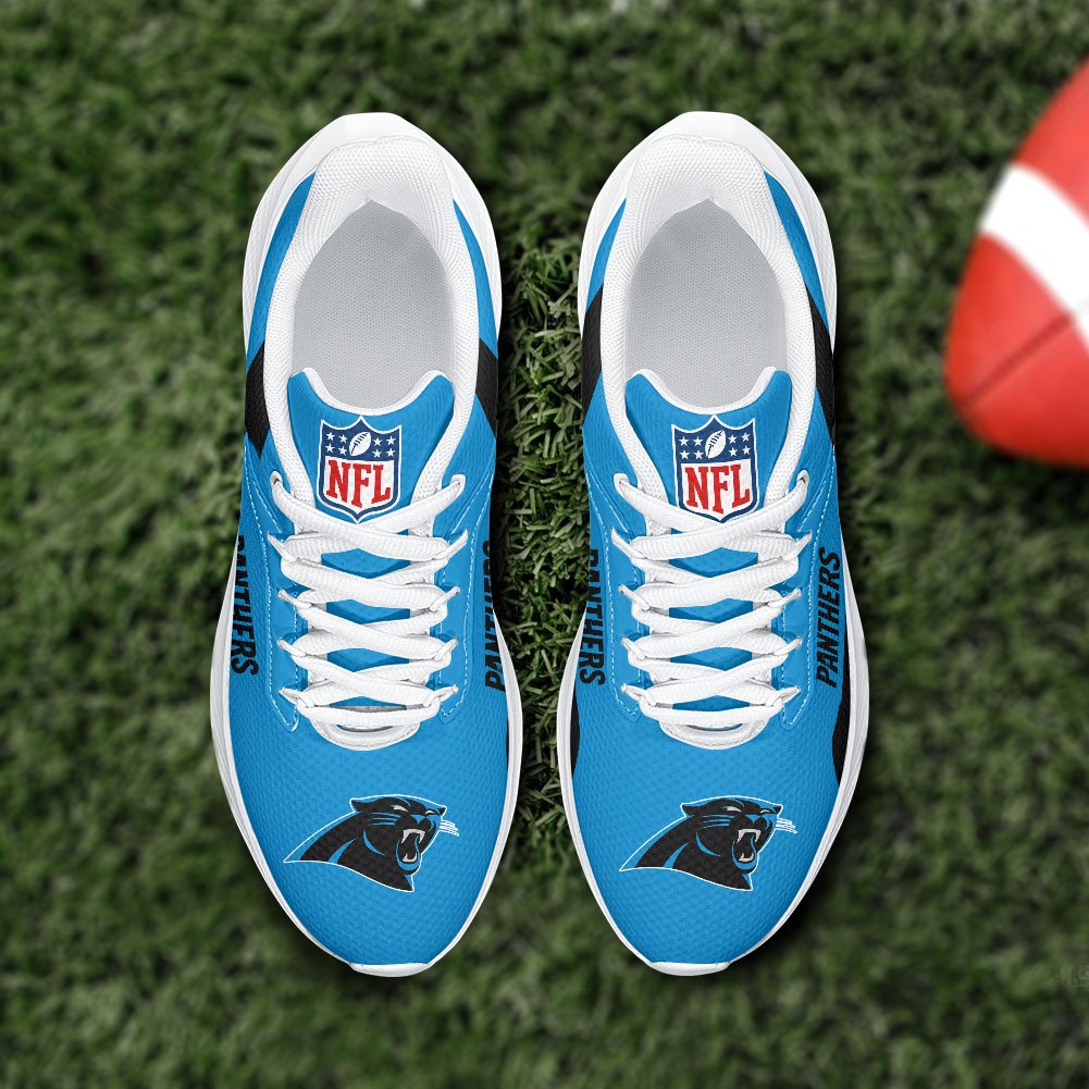 Carolina Panthers Lightweight Patch Decor Running Shoes NA04