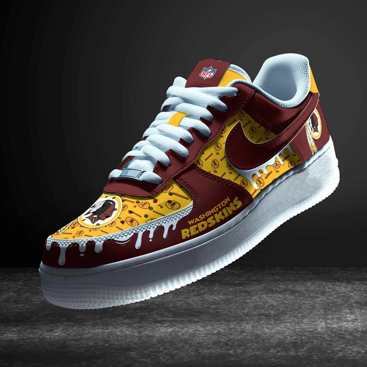 Washington Commanders New Personalized AF1-1 Sneakers AZDDAF1000017