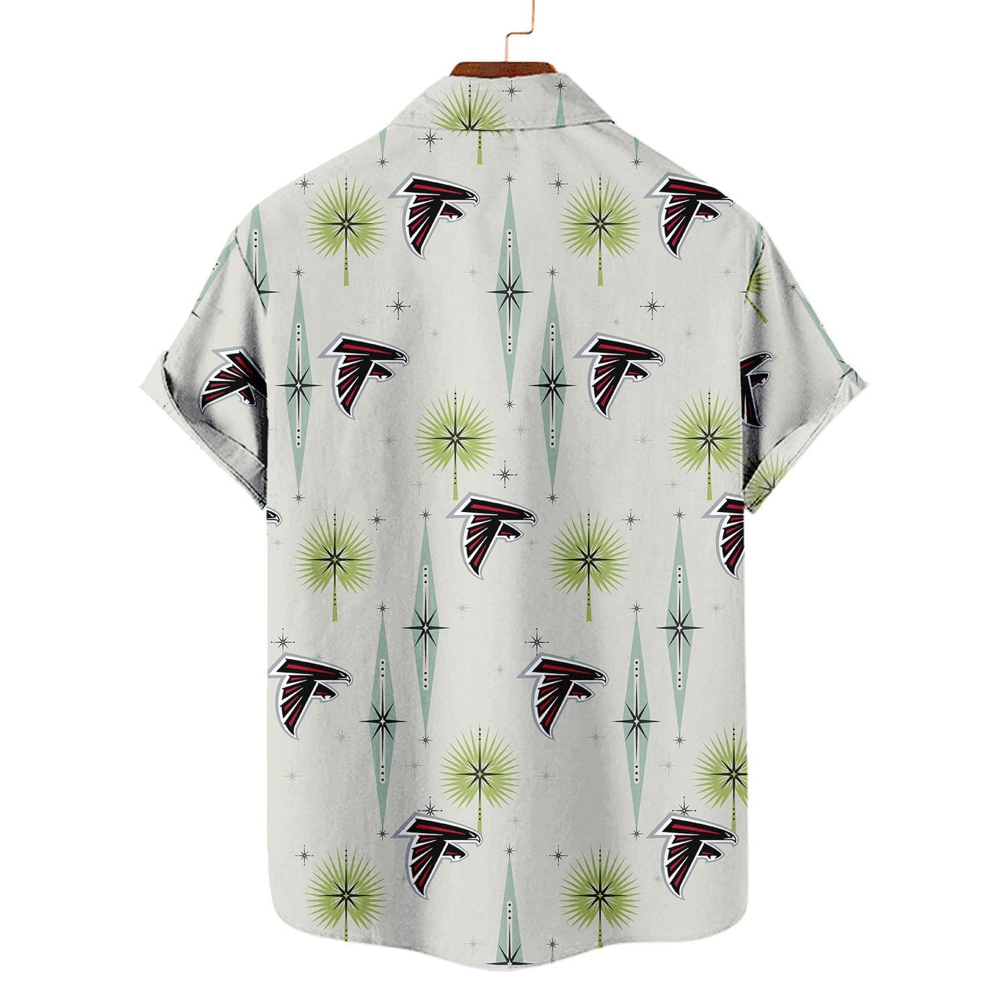 Atlanta Falcons Summer Hawaiian Shirt Logo AZBTHWS000004
