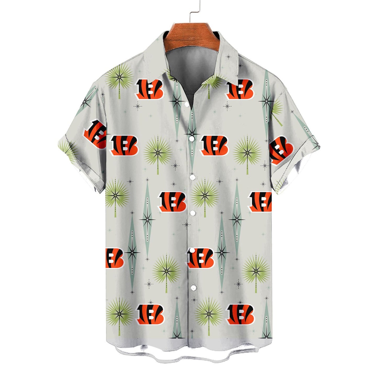 Cincinnati Bengals Summer Hawaiian Shirt Logo AZBTHWS000005