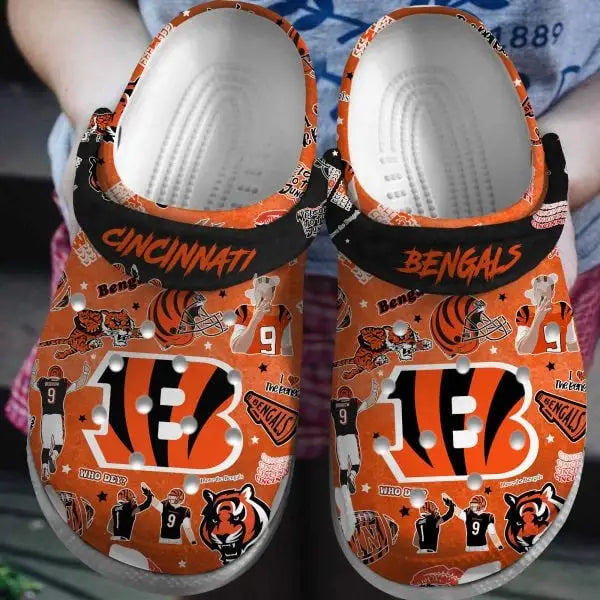 Cincinnati Bengals Clogs Shoes AZBTCL000050