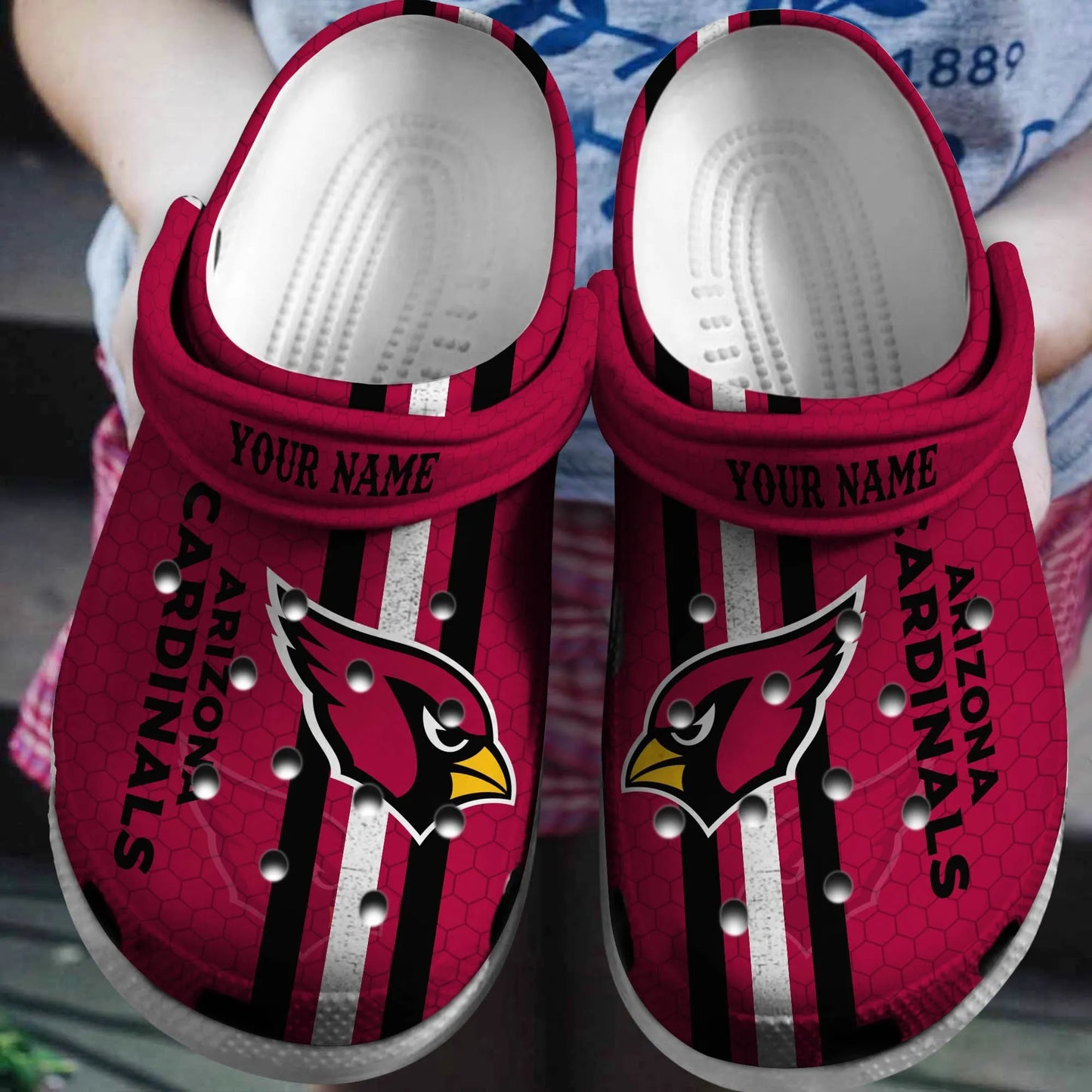Arizona Cardinals Clogs Shoes AZBTCL000008