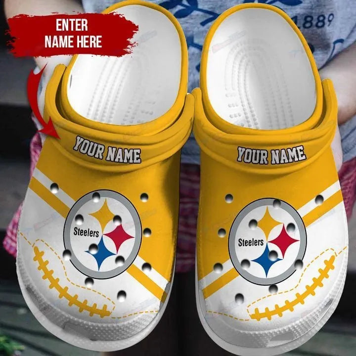 Pittsburgh Steelers Clogs Shoes AZBTCL000048