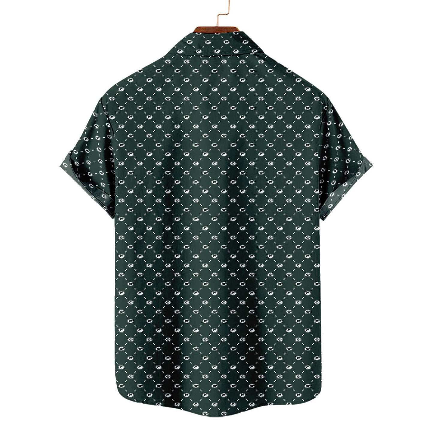 Green Bay Packers Summer Hawaiian Shirt Logo D2 AZBTHWS000098