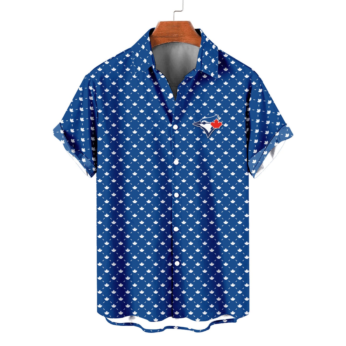 Toronto Blue Jays Summer Hawaiian Shirt Logo D2 AZBTHWS000145