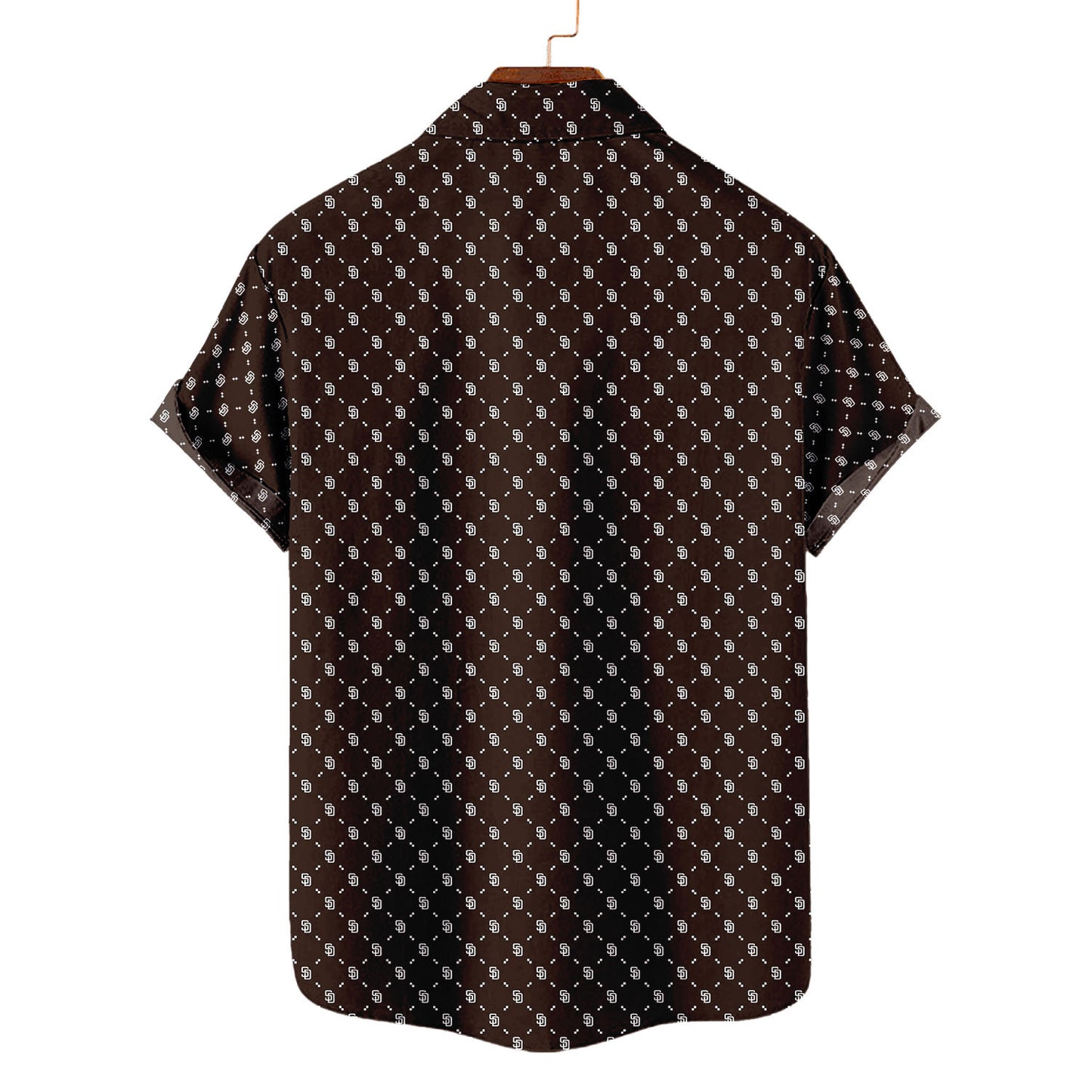 San Diego Padres Summer Hawaiian Shirt Logo D2 AZBTHWS000141