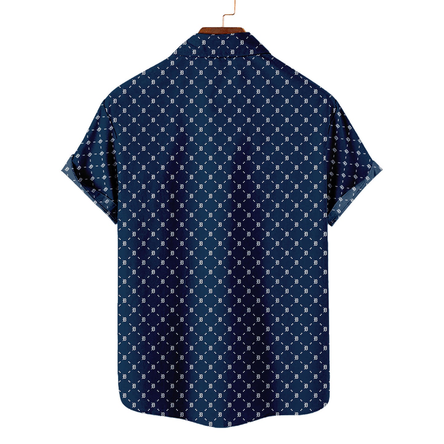 Detroit Tigers Summer Hawaiian Shirt Logo D2 AZBTHWS000147