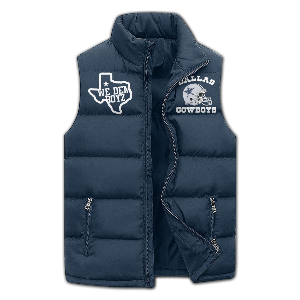 Dallas Cowboys Premium Sleeveless Puffer Jacket New Collection AZBTSPFJ000040