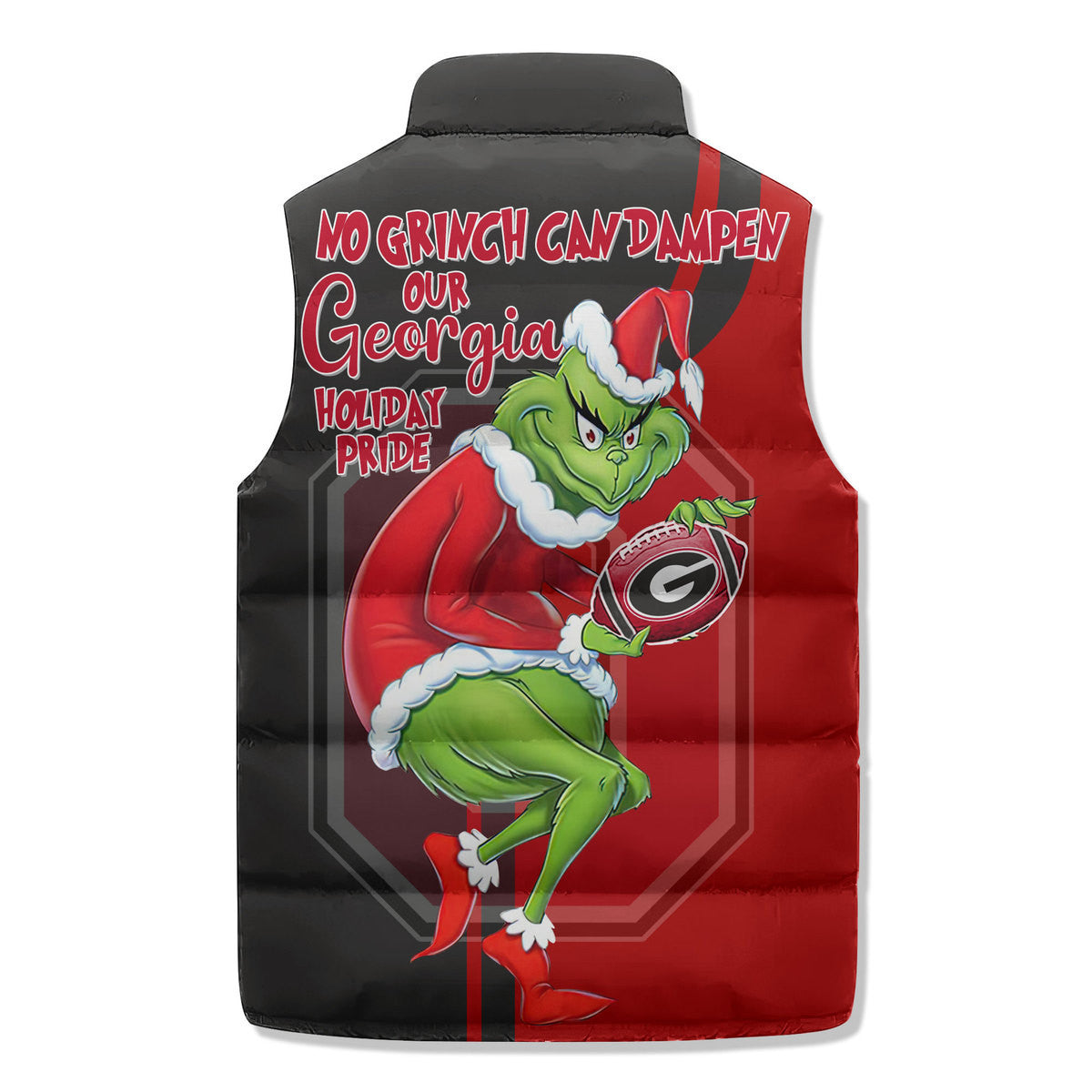 Georgia Bulldogs Premium Sleeveless Puffer Jacket New Collection AZBTSPFJ000064