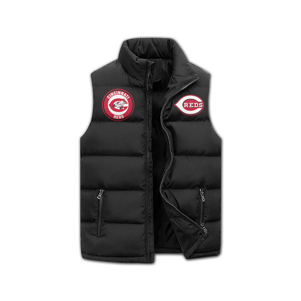 Cincinnati Reds Premium Sleeveless Puffer Jacket New Collection AZBTSPFJ000081