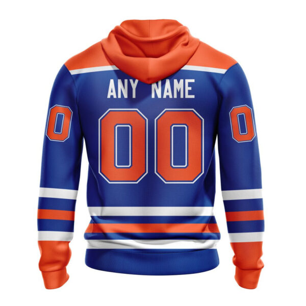Edmonton Oilers New Thicken Hoodie Personalized Letters Number AZBTCMHD000135