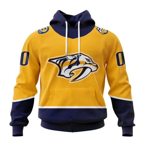 Nashville Predators New Thicken Hoodie Personalized Letters Number AZBTCMHD000128
