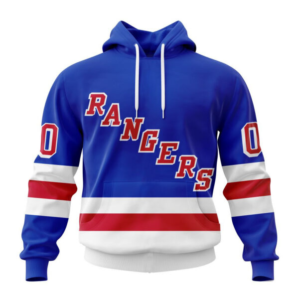 New York Rangers New Thicken Hoodie Personalized Letters Number AZBTCMHD000125