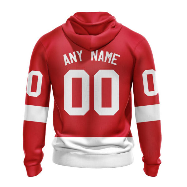 Detroit Red Wings New Thicken Hoodie Personalized Letters Number AZBTCMHD000136