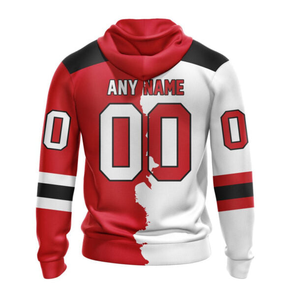 New Jersey Devils New Thicken Hoodie Personalized Letters Number AZBTCMHD000111