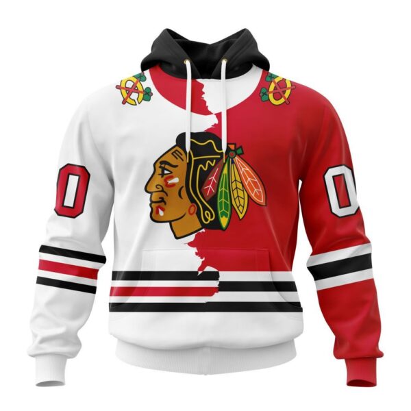 Chicago Blackhawks New Thicken Hoodie Personalized Letters Number AZBTCMHD000151
