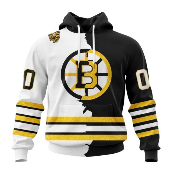 Boston Bruins New Thicken Hoodie Personalized Letters Number AZBTCMHD000155