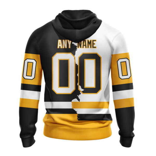 Pittsburgh Penguins New Thicken Hoodie Personalized Letters Number AZBTCMHD000106