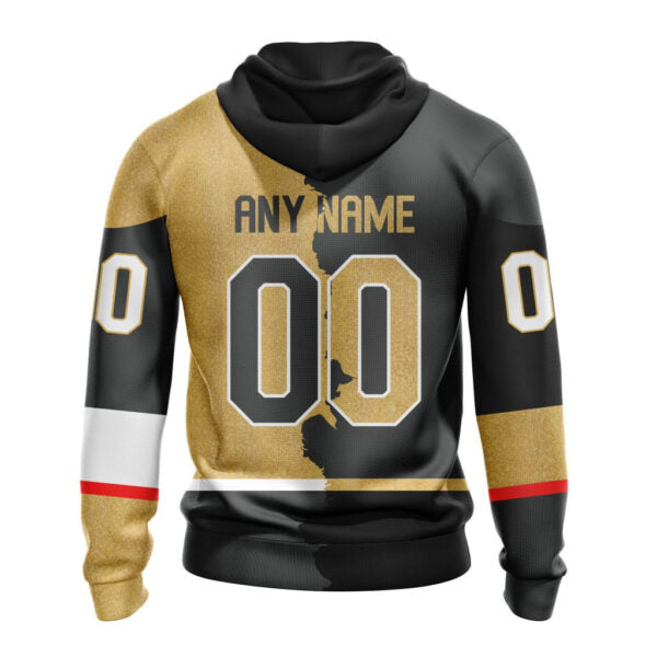 Vegas Golden Knights New Thicken Hoodie Personalized Letters Number AZBTCMHD000099