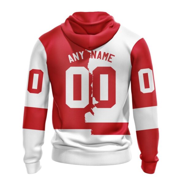 Detroit Red Wings New Thicken Hoodie Personalized Letters Number AZBTCMHD000148