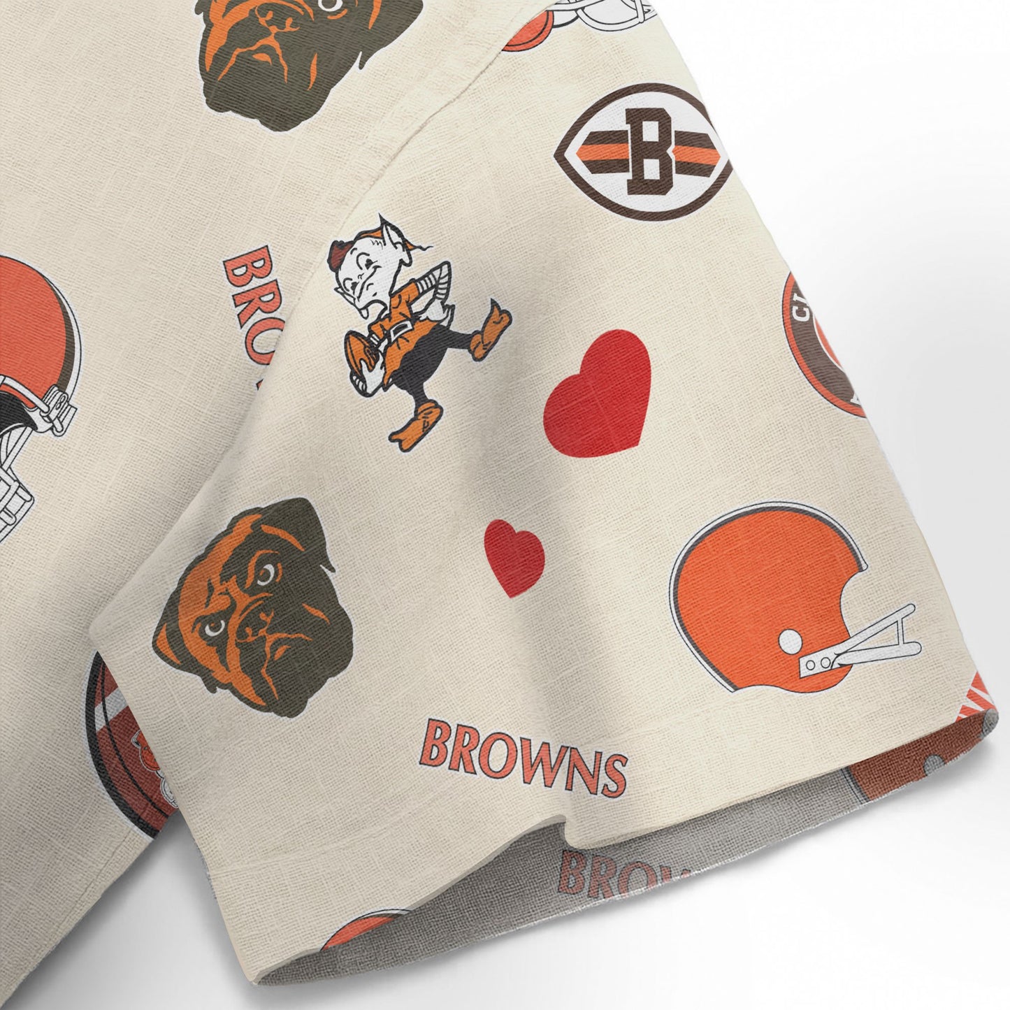 Cleveland Browns Personalized Hawaiian Shirt 100% Cotton AZBTCHW000006