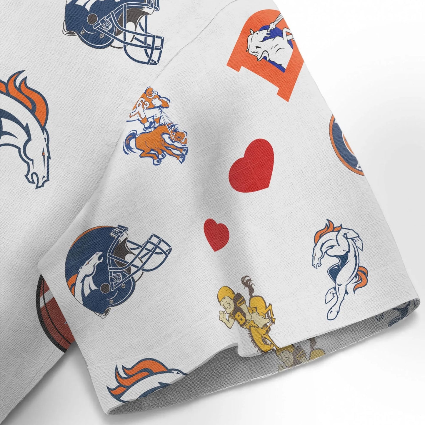 Denver Broncos Personalized Hawaiian Shirt 100% Cotton AZBTCHW000017