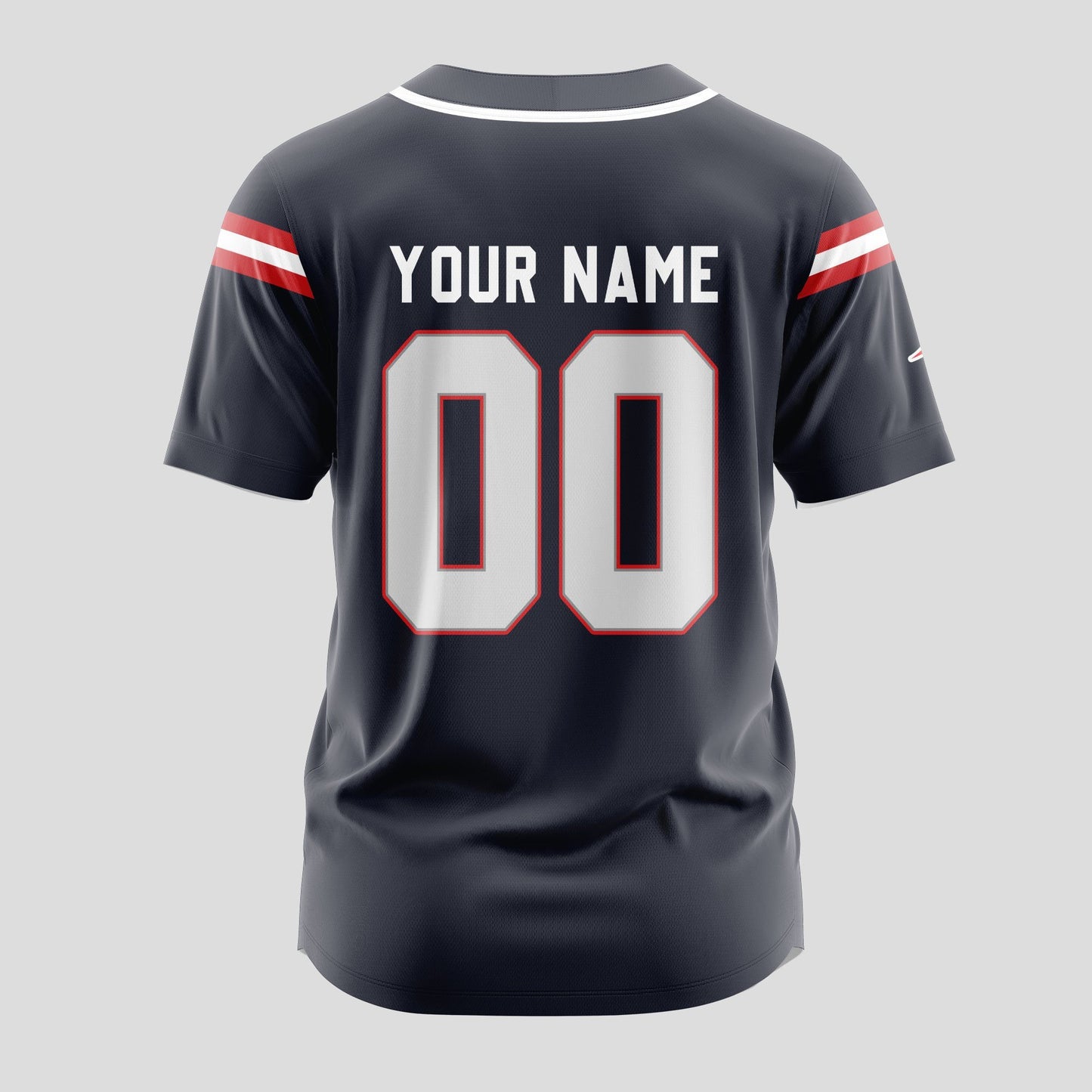 New England Patriots Classic Baseball Jersey Customize Your Name & Number AZEMBJS000049