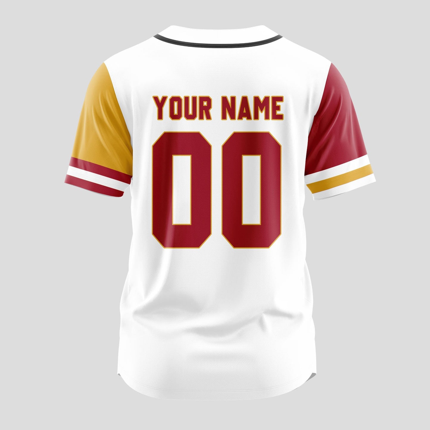 Kansas City Chiefs Classic Baseball Jersey Customize Your Name & Number AZEMBJS000056