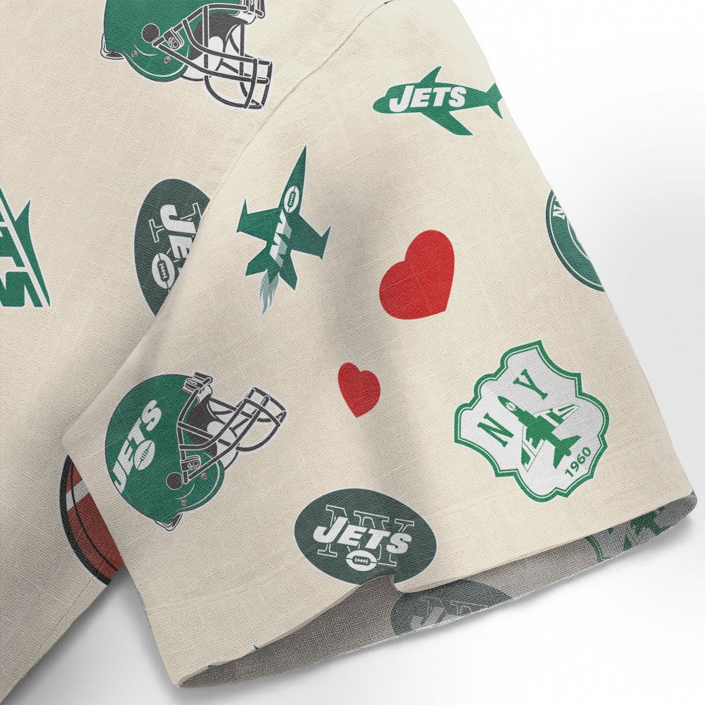 New York Jets Personalized Hawaiian Shirt 100% Cotton AZBTCHW000024