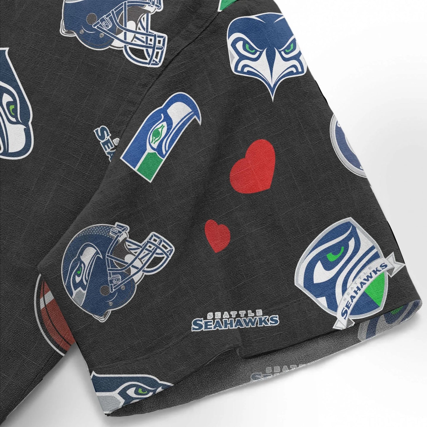 Seattle Seahawks Personalized Hawaiian Shirt 100% Cotton AZBTCHW000026